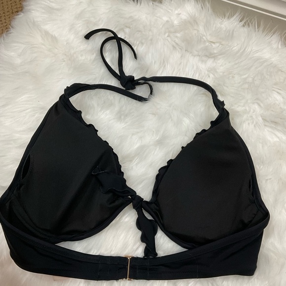 Victoria's Secret Black and Colorful Bikini Set with Halter Neck - Picture 8 of 12